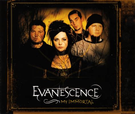 My Immortal is the fourth track from Evanescence 's debut album, Fallen. Amy Lee and Ben Moody co-wrote the song when they were 15, in 1996. [1] [2] Ben wrote the lyrics about a fictional story. According to him, the song is about a spirit staying with you after its death and haunting you until you actually wish that the spirit were gone ...